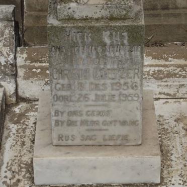 COETZER Christa 1956-1959