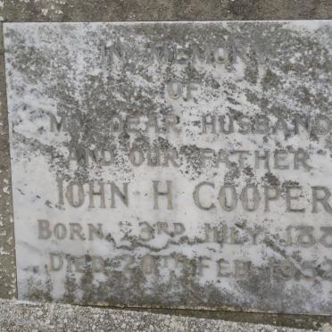 COOPER John H. 1881-1952