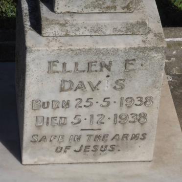DAVIS Ellen E. 1938-1938