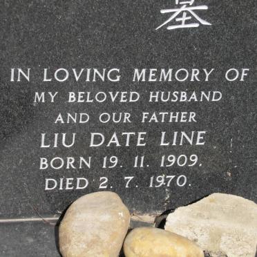 DATE LINE Liu 1909-1970