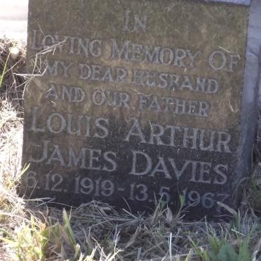 DAVIES Louis Arthur James 1919-1967