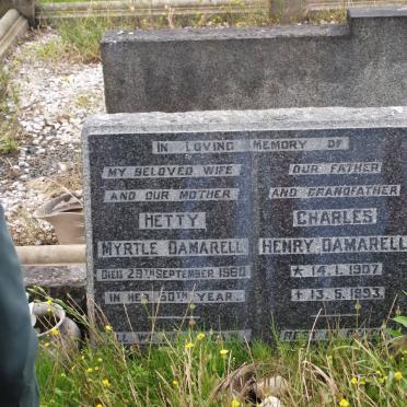 DAMERELL Hetty Myrtle -1960 :: DAMERELL Charles Henry 1907-1993