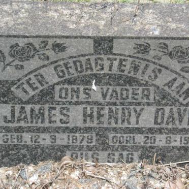 DAVIS James Henry 1879-1959