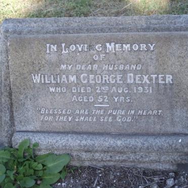 DEXTER William -1931