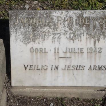 DEYSEL Jakobus P.O. 1941-1942
