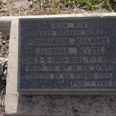 DEYZEL Gerhardus Johannes Jacobus 1869-1958