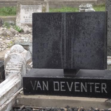 DEVENTER Louis Petrus, van 1910-1973 &amp; Cathy 1919-1982