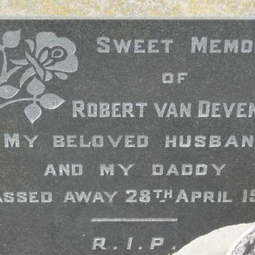 DEVENTER Robert, van -1968