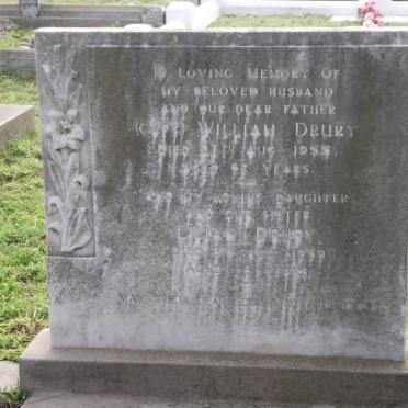 DRURY William -1955 &amp; Lilian -1959