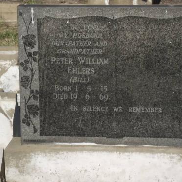 EHLERS Peter William 1915-1969