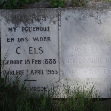 ELSE C. 1888-1955 &amp; A.E. 1885-1976