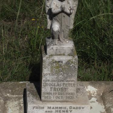 FROST Douglas Peter 1930-1931