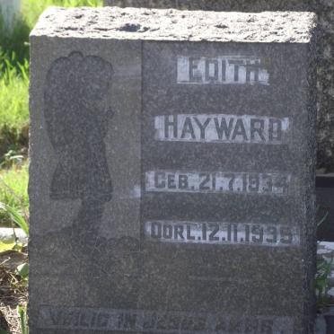 HAYWARD Edith 1934-1935