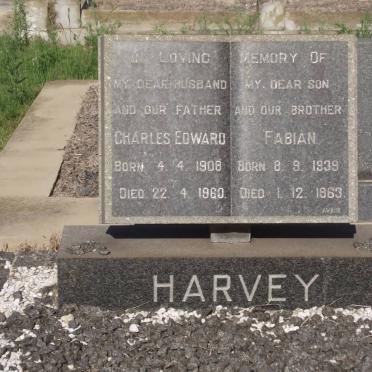 HARVEY Charles Edward 1908-1960 :: HARVEY Fabian 1939-1963
