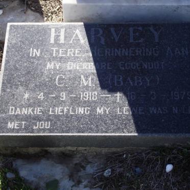HARVEY C.M. 1918-1979