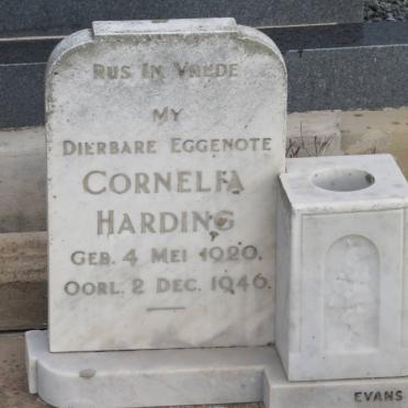 HARDING Cornelia 1920-1946