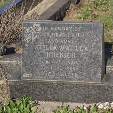 HEUBSCH Stella Matilda 1920-1985