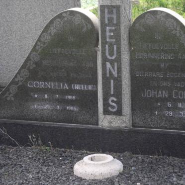 HEUNIS Johan Godfrey 1906-1978 &amp; Cornelia 1908-1985