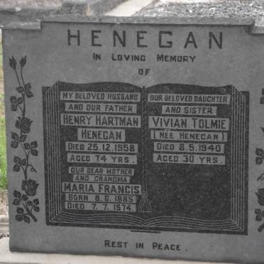 HENEGAN :: TOLMIE