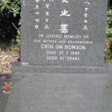 HOWSON Chin On -1989