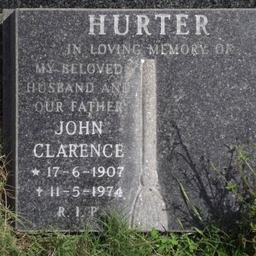 HURTER John Clarence 1907-1974