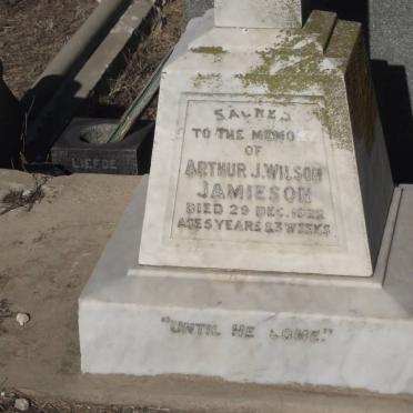 JAMIESON Arthur J. Wilson -1922