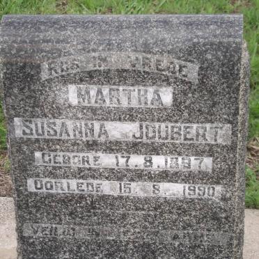 JOUBERT Martha Susanna 1897-1990
