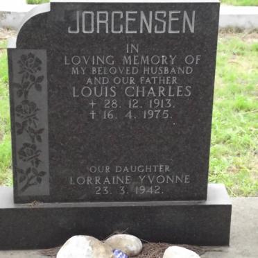 JORGENSEN Louis Charles 1913-1975 :: JORGENSEN Lorraine Yvonne -1942