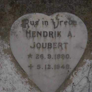 JOUBERT Hendrik A. 1890-1948