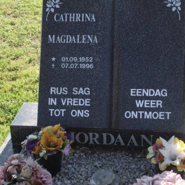 JORDAAN Cathrina Magdalena 1952-1996