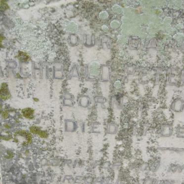 JOHNSON Archibald Peter James 1907-1929 :: JOHNSON Richard Conrad Harry 1927-1946