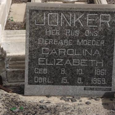 JONKER Carolina Elizabeth 1861-1959