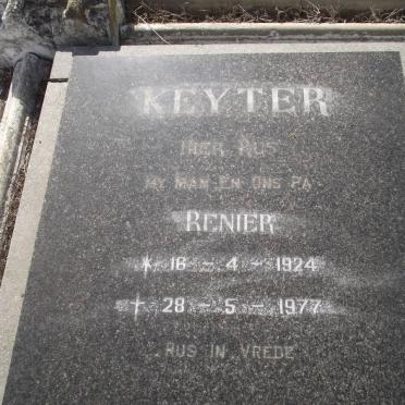 KEYTER Renier 1924-1977