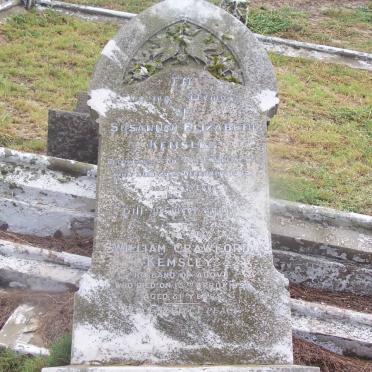 KEMSLEY Susannah Elizabeth -1913 &amp; William Crawford -1935