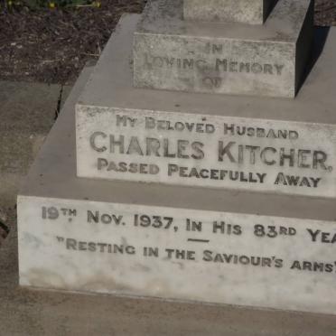 KITCHER Charles -1937
