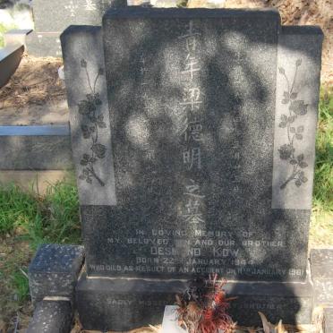 KOW Desmond 1944-1961