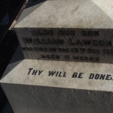 LAWSON William -1908