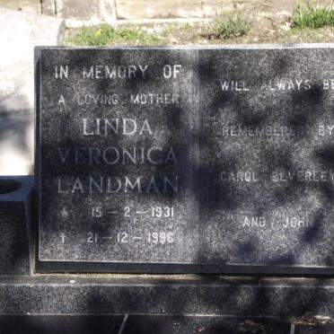 LANDMAN Linda Veronica 1931-1996