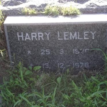 LEMLEY Harry 1920-1978