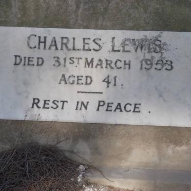 LEWIS Charles -1953