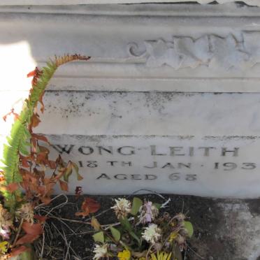 LEITH Wong -1939