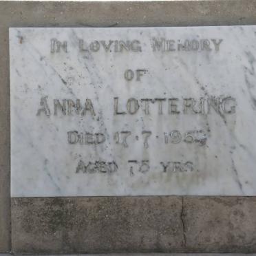 LOTTERING Anna -1953