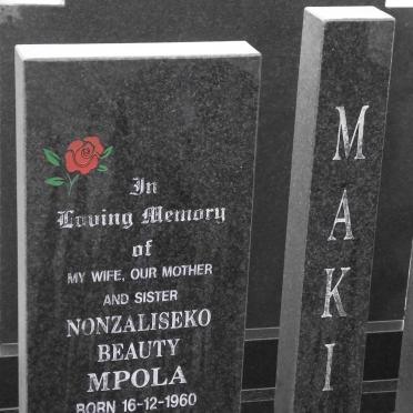 MAKI Nonzaliseko Beauty Mpola 1960-2004