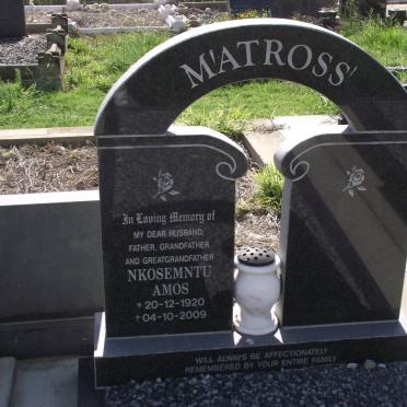 MATROSS Nkosemntu Amos 1920-2009