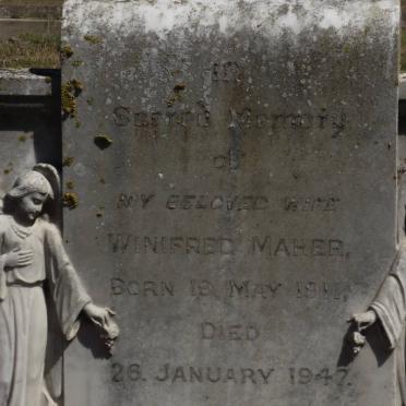 MAHER Winifred 1911-1947