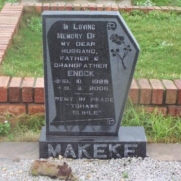 MAKEKE Enock 1928-2006