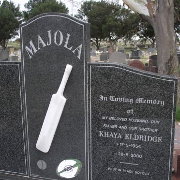 MAJOLA Khaya Eldridge 1954-2000