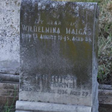 MALGAS Wilhelmina -1945 :: HORNE A. -1936