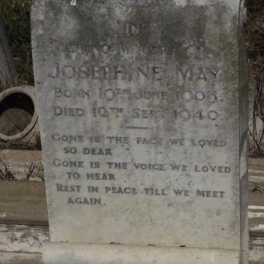 MAY Josephine 1905-1940
