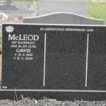 Mc LEOD Gawie 1942-2000